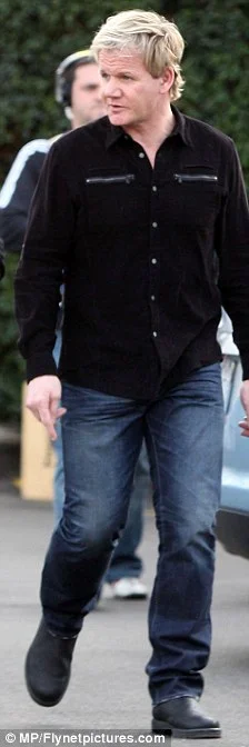 Gordon Ramsay hair before and after transplant — spot the difference