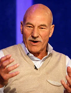 Patrick Stewart — one of millions affected by male pattern baldness